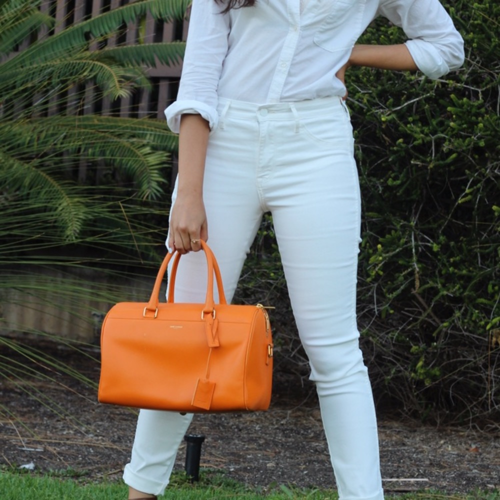 Saint Laurent Classic Orange Bag